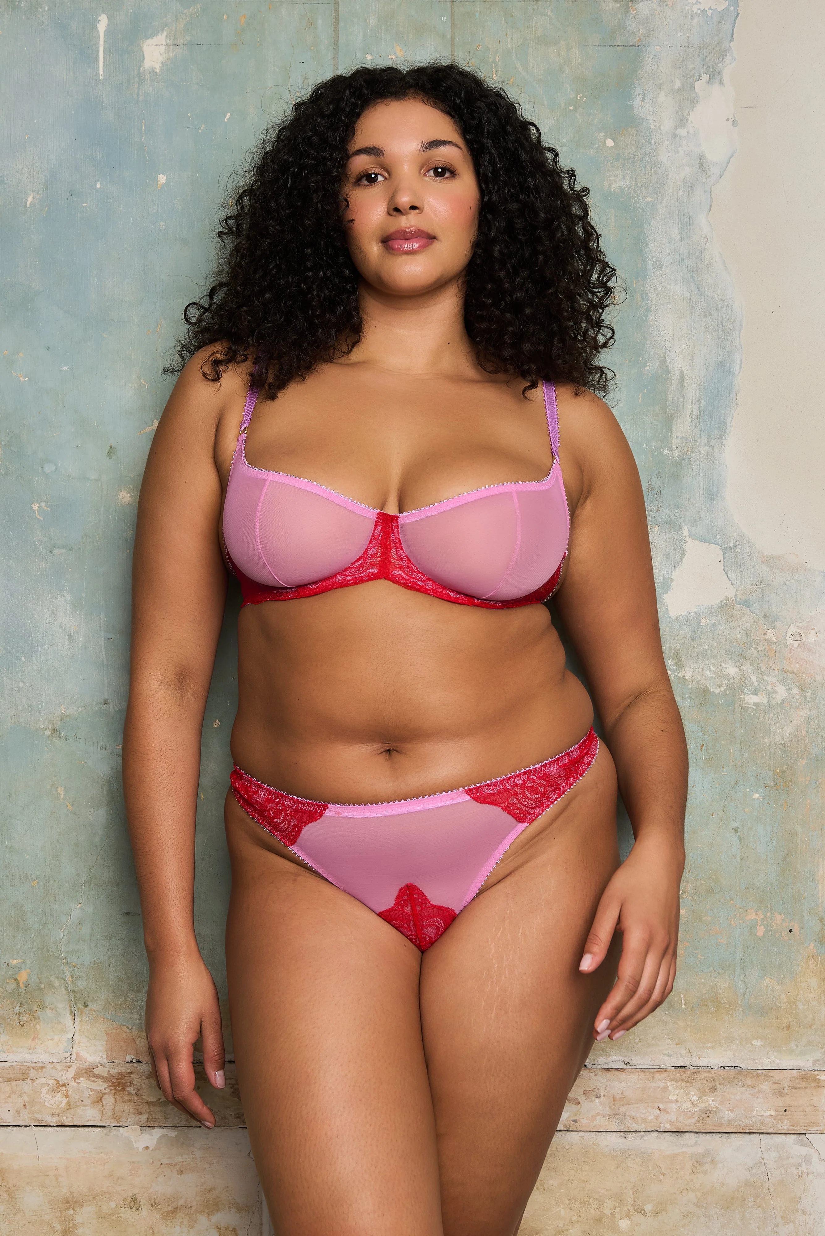 Marlene Lace And Tulle Underwire Bra - Image 6