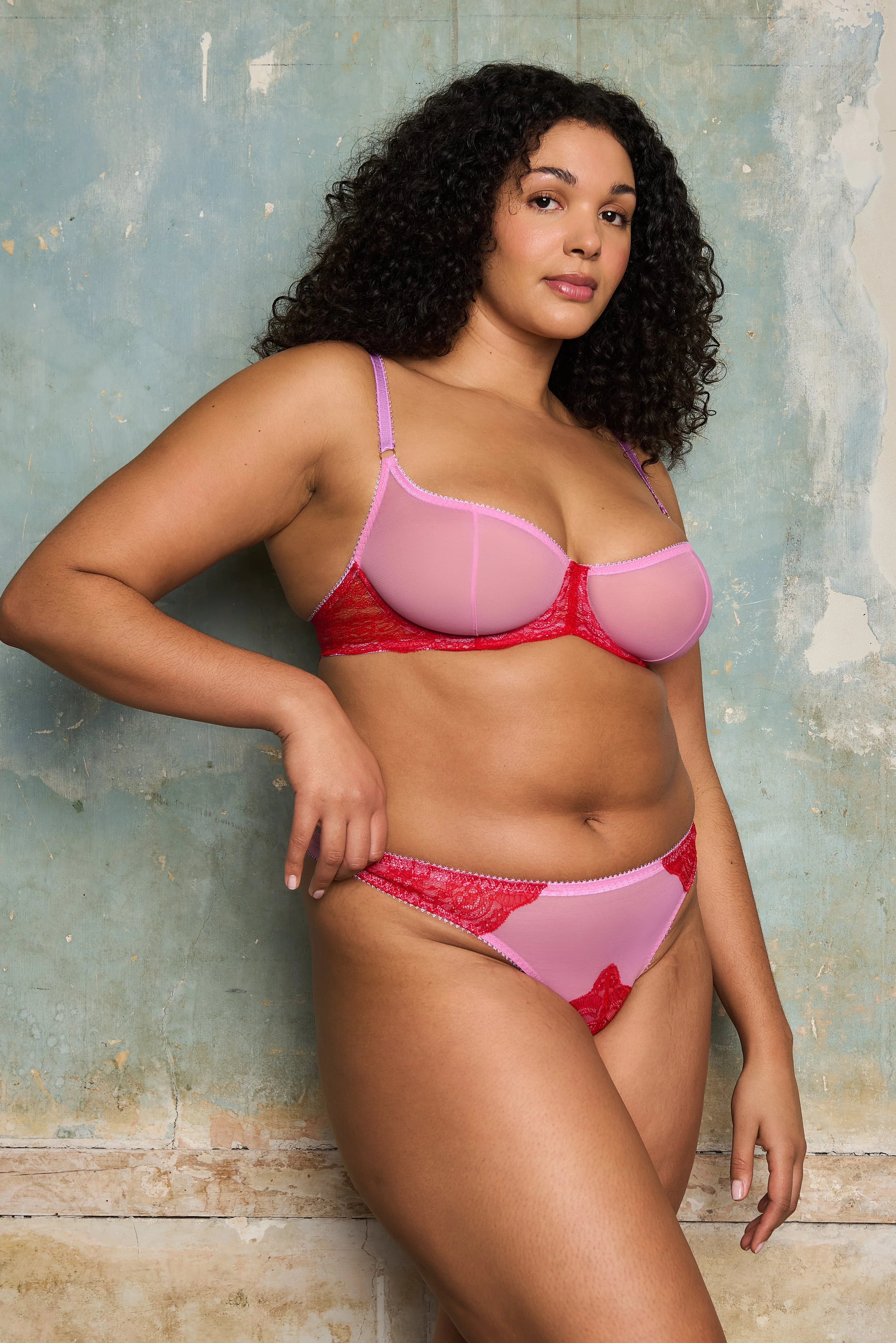 Marlene Lace And Tulle Underwire Bra - Image 7